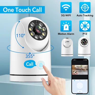 5G 1080P IP Camera Wireless WIFI Indoor CCTV HD PTZ Smart Home Security IR Cam • $36.88