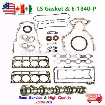 LS Gasket Set Kit LS9 Head Gaskets E1840P Cam For LS1/LS6/5.3/5.7/6.0/6.2L GEN 3 • $237.98