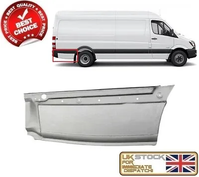 Mercedes Sprinter 906 Vw Crafter Lwb 2006- Repair Panel Lower Rear Wheel Right • £39.50