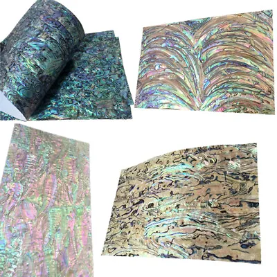 4Kinds Abalone Shell Veneer Sheet Adhesive Sticker Flexible Bendable Shine • $15.76