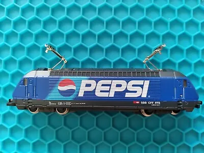 Vintage Marklin Mini-Club 88452 German Z Scale PEPSI Diesel Locomotive NEW BOXED • $375