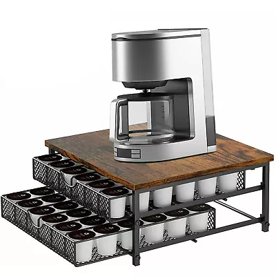 Coffee Pod Drawer For 72 K Cup Storage Drawer Holder Countertop Capsule Drawer • $25.99