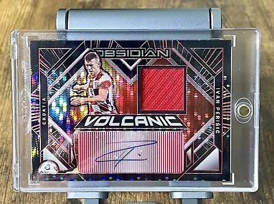 2021-22 Obsidian Ivan Perisic Auto 07/44 Volcanic Material Electric Red Pulsar • $75