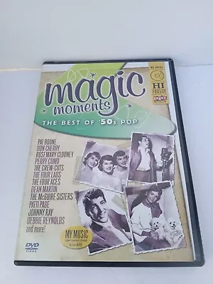 Magic Moments: The Best Of 50s Pop DVD 2005 Sony Patti Page Don Cherry A • $2