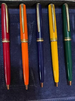 Montblanc Generation Pen - Preowned Navy Maroon Orange Yellow OR Green • $240.99