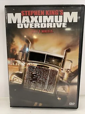 Stephen King’s Maximum Overdrive (DVD 2004) Widescreen • $19.99