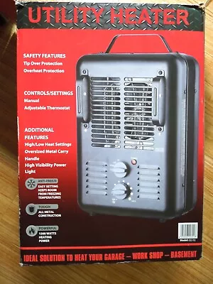 ROHS Utility DQ1702 Milkhouse Style Electric Fan-Forced Space Heater • $24.75