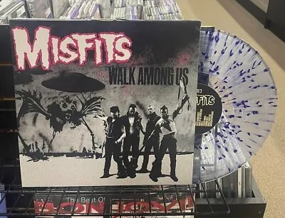 Misfits - Walk Among Us Alternative Takes Rare Clear Blue Splatter Vinyl LP • $149.99