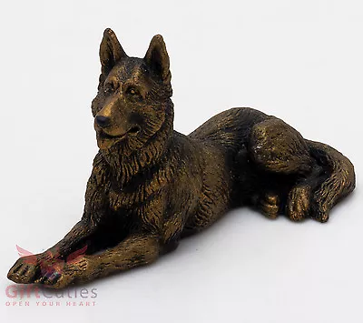 $37 • Buy Tin Pewter Figurine Of German Shepherd Dog IronWork