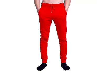 Casual Joggers Pants Sweatpants Gym Slim Fit Active Sport Workout Trousers • $18.99