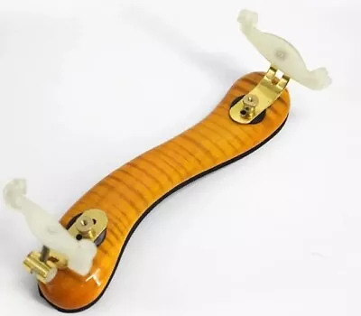 Violin Shoulder Rest Adjustable Wood EVA Foam For 3/4 & 4/4 Fiddle • $14.95