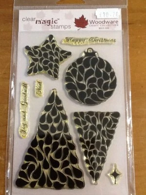 £3.60 • Buy Woodware Christmas Stamps   FRCL204