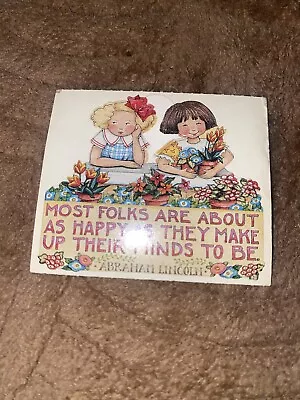 Vintage Sticker Mary Engelbreit • $0.99