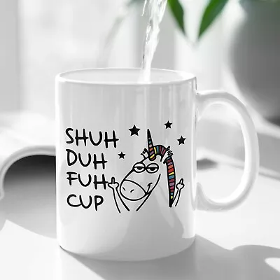 $17 • Buy Unicorn Funny Rude Personalised Ceramic Coffee Tea Mug Cup