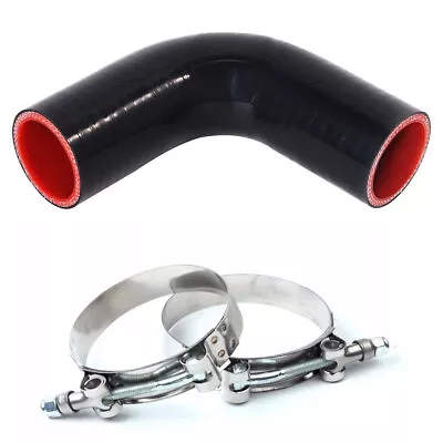 1.25'' 1 1/4 90 Degree Elbow Coupler Silicone Hose Intercooler Pipe + 2xT Clamps • $7.28