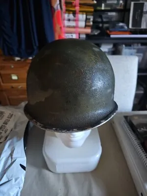 US Army M1 Steel Helmet Shelll Rear Seam #631 • $65