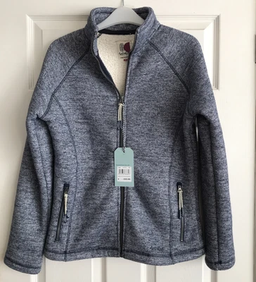 £15.99 • Buy Weird Fish Full Zip Blue Fleece Jacket. Size 8. Was £65