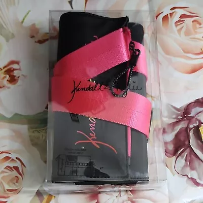 Kendall & Kylie Waist Belt Brush Holder New Black Pink Dividers $17.99 RETAIL • $12