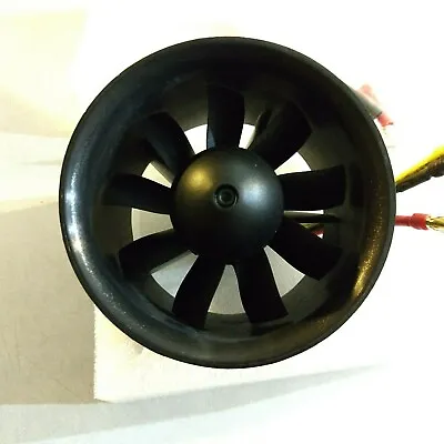 (2.9KG THRUST) FREEWING 80MM 9 BLADE EDF 1900KV For 6S DUCTED FAN • $109.99