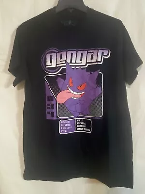 Spencer's POKEMON Gengar Men's Size M Black T-Shirt New W/ Tags • $14.94