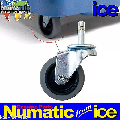 £14.99 • Buy Original NUMATIC Commercial Replacement Rubber Castor Wheel CTD WVD NVDQ 570 572