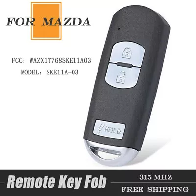 For 10-13 Oem Mazda 3 Cx9 Cx7 Smart Key Proximity Remote Fob Wazx1t768ske11a03 • $65.90