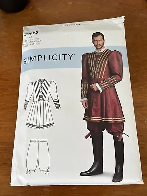 NWT Simplicity Sewing Pattern S9095 Mens Tudor Historical Costume Uncut  Trouser • £14.50