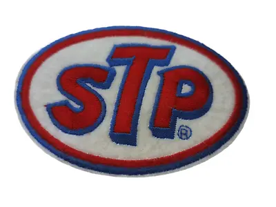 $2.82 • Buy STP GAS OIL FUEL RACING Embroidered Sew Iron On Cloth Patch Badge Applique Motif