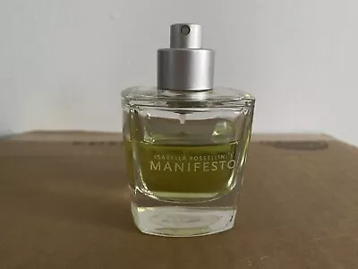 Isabella Rossellini's Manifesto EDT Spray 1.7 Fl Oz 50ml Original Rare 60% Full • $29