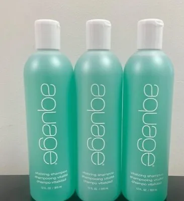 3 Pack! Aquage Vitalizing Shampoo 12 Oz Hair Volumizing Volume *original Formula • $44.95