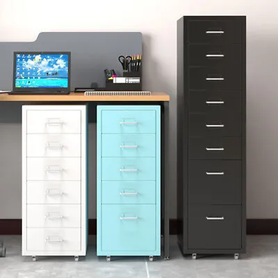 Chest 3/4/5/6/8/10 Drawer Filing Cabinet Garage Office Metal Storage Draw Unit • £52.95