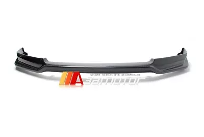 Carbon Fiber V Style Front Bumper Lip Spoiler Fits MITSUBISHI Evolution EVO 7 • $450