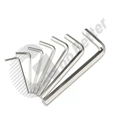 L-Type Double-End Screwdriver 1.5~30mm Hex Wrench Allen Key Hexagon Flat Spanner • $7.32