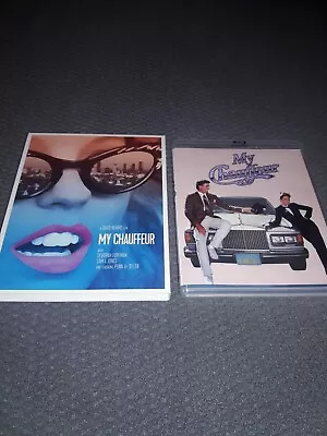  My Chauffeur Blu Ray & DVD Vinegar Syndrome Casey Meadows W SlipCover OOP 80's  • $58.99