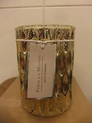 Twin Wick Scented Candle In Gold Multi Jar. Sparkling Cinnamon.567 G. • £22