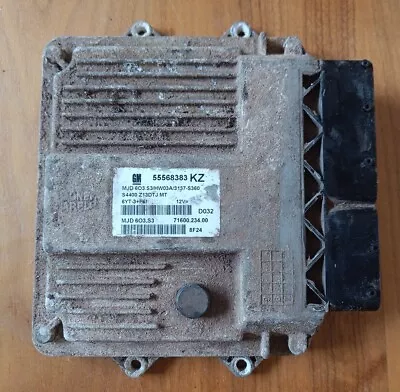 KZ Vauxhall Corsa D 1.3 ECU KZ 55568383 Z13DTJ Engine Control Unit ECU #0324 • £130