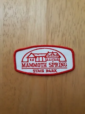 Mammoth Spring State Park USA Patch/Cloth Badge-Tourist-Souvenir-Nature • $5.54