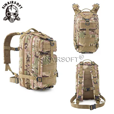 Military Tactical Army Backpack Rucksack Camping Hiking Trekking Outdoor Bag 30L • £17.99