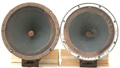 Speaker Klangfilm Field-Coil Full Range Pair 9.6  Cinema Kino 1930s Theater HORN • $1950