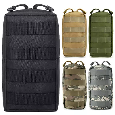 Tactical Molle Vest Belt Bag Pouches Military Compact Water-Resistant EDC Pouch • $9.98