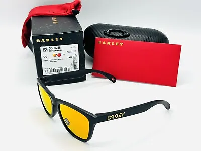 New Oakley Frogskins (a) Sunglasses Chinese New Years Black Splatter -prizm Ruby • $224.99