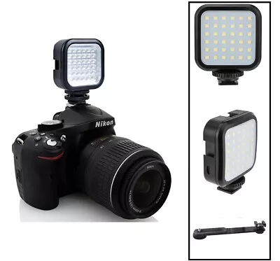 Pro Compact LED Light Kit With Power Set For Canon EOS M6 M50 • $26.85