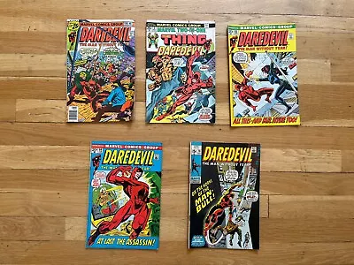 Lot Of 5 Daredevil Marvel Comics 1970s • $10