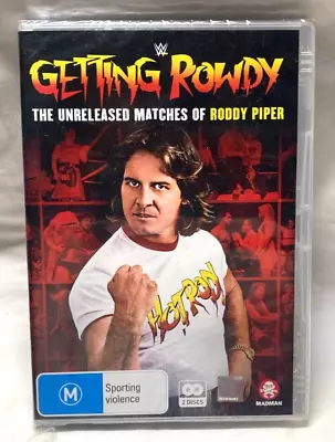 WWE ECW Getting Rowdy Unreleased Matches Of Roddy Piper Brand New Region 4 DVD • $12.33