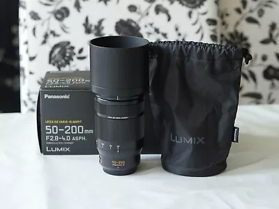 Panasonic LUMIX Leica DG Vario-Elmarit 50-200mm F2.8-4.0 Zoom Lens H-ES50200 • £500