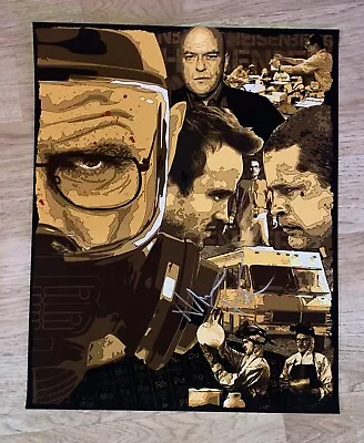 Breaking Bad - Aaron Paul Hand-Signed Limited Edition Numbered Poster! RARE! • $199.99