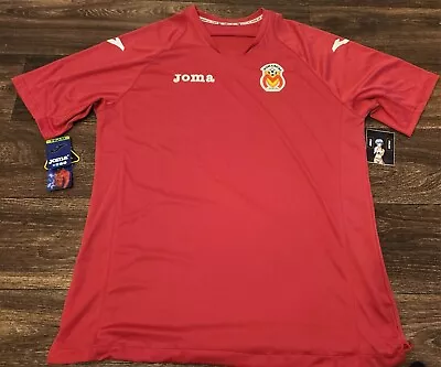 NWT Joma Monarcas Morelia Training Jersey Pink Breast Cancer Awareness Size XL • $40.90