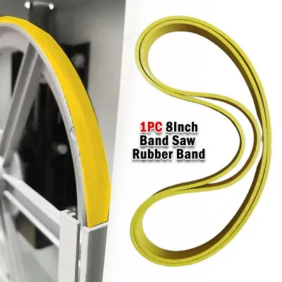 £7.24 • Buy WoodWorking Band Saw Rubber Band Band Saw Scroll Wheel Rubber-Ring 8Inch ​New