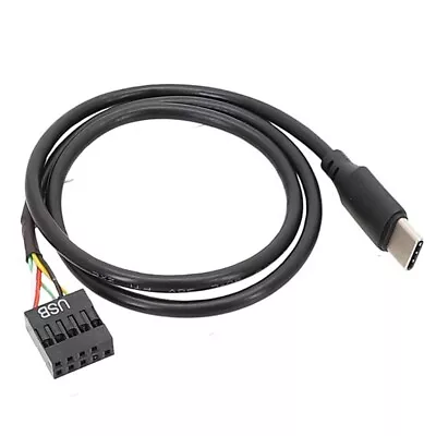 USB Type C To 9Pin USB Cable For Computer Motherboard To USB C Secondary Screen • £3.95