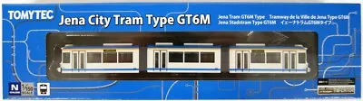 New! Tomytec 301554 N Gauge Jena Tram Type GT6M - 1:150 Scale Unpowered Model • $89.90
